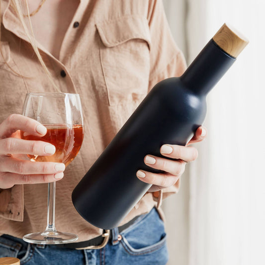 Travel Wine Bottle (White) - 750ml (25oz)