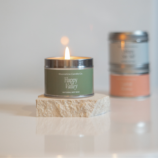 Luxury Vegan Soy Candle - Happy Valley
