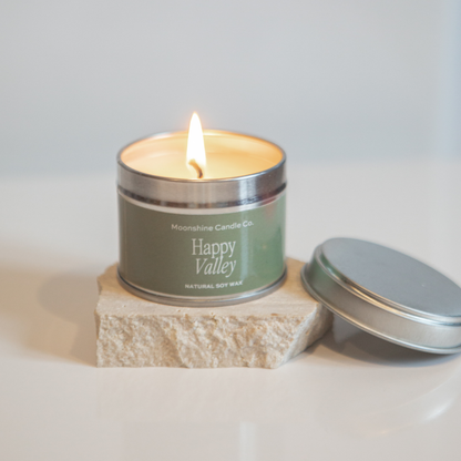 Luxury Vegan Soy Candle - Happy Valley