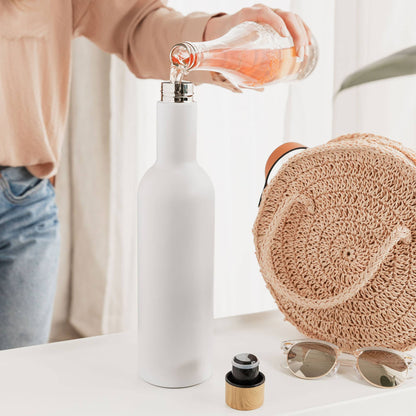 Travel Wine Bottle (White) - 750ml (25oz)