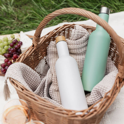 Travel Wine Bottle (White) - 750ml (25oz)